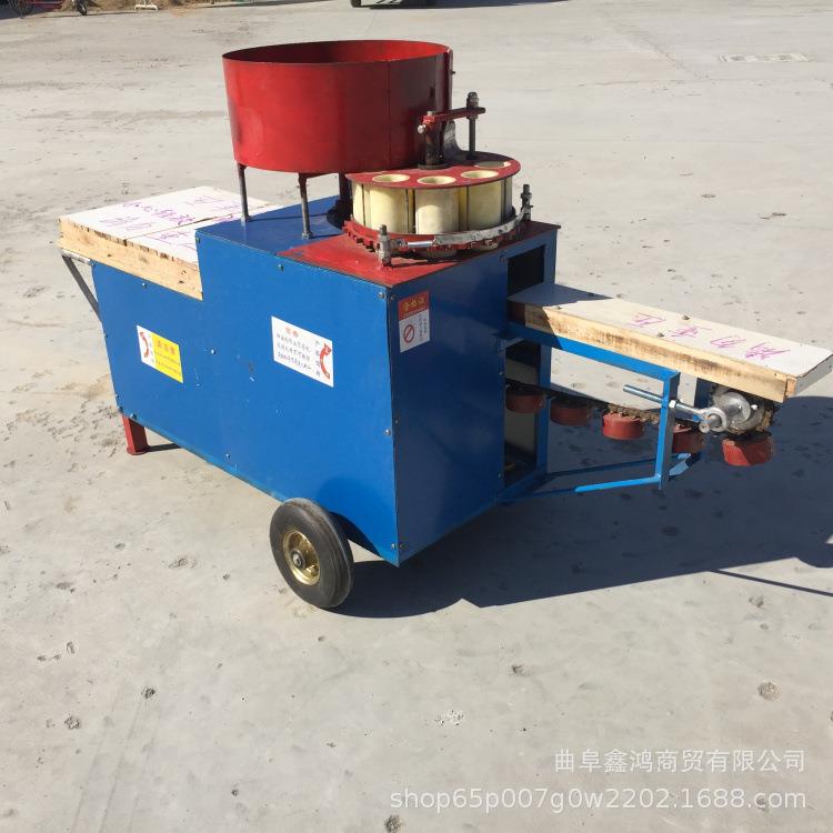 全自动草炭土制钵机黑色育苗杯装杯机育苗用电动灌盆装杯机