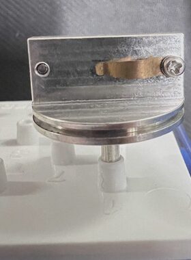 扫描电镜带夹具样品台SEM电镜钉形黄铜FEI电镜FIB夹子台子25mm