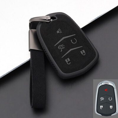 适用凯迪拉克xt5钥匙套xt4车xts壳xt6 ct6 atsl ct5扣ct4 srx gt4