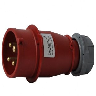 16A 32A 380V 新款 三相四线 防水插头航空工业插头 415V 4芯 IP44