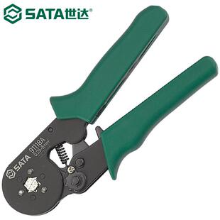 世达91118A压线钳自调式欧式端子六边形管型冷压接钳0.25-6mm2