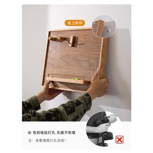 1VPR电表箱装饰遮挡板实木多媒体盒弱电箱电闸箱装饰画收纳盒可