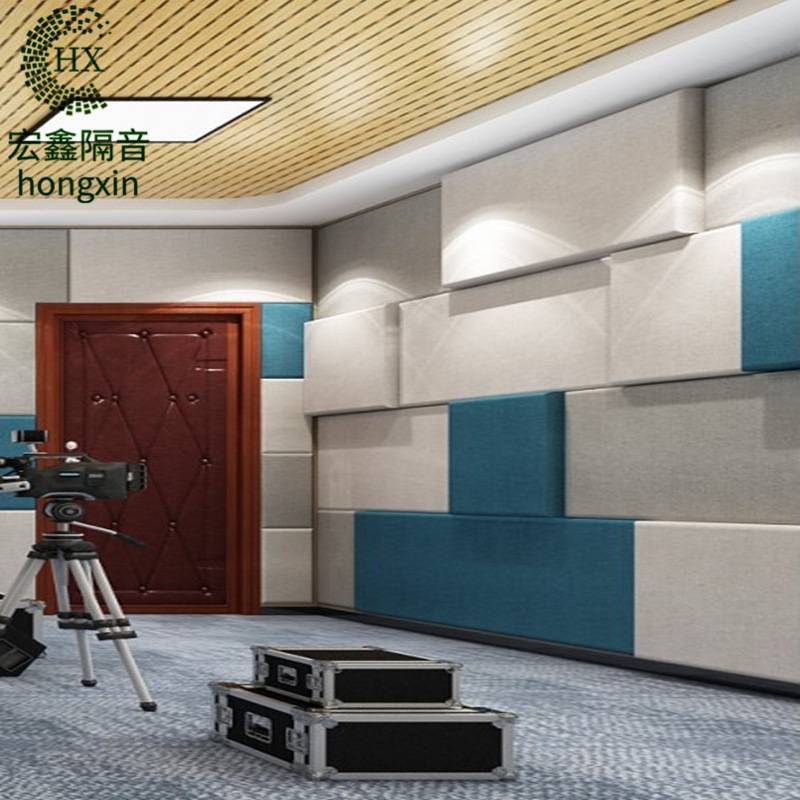 别墅影音房聚酯纤维吸音硬包 家庭电影院墙面装饰环保吸音板