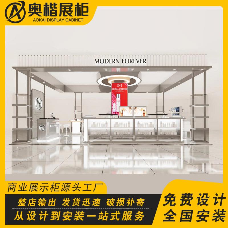 美甲展示柜穿戴甲展柜饰品中岛陈列柜眼镜柜台商场多经点位中岛柜