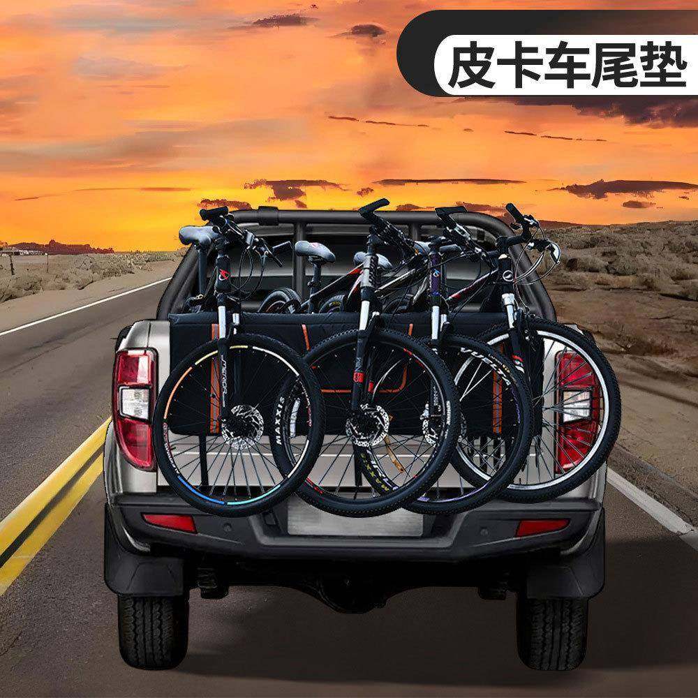 亚马逊跨境自行车保护垫皮卡车尾垫车载骑行装备自行车垫