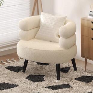 凳子靠背椅子阳台轻奢梳妆台沙发卧室网红女生化妆家用简约沙发