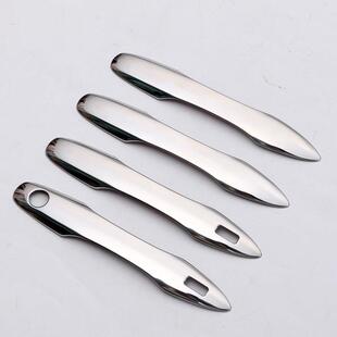 15-19款PRIUS50改装PRIUSXW50PHV拉手饰条拉手贴不锈钢装饰亮条