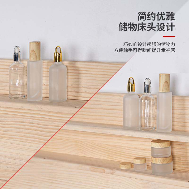 天然无节实木床头板靠背板单人1.5床头双人床头单买床头板靠新品