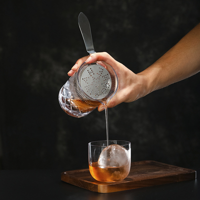 酒吧传奇 304不锈钢鸡尾酒滤冰器 过滤器 隔冰器调酒器 Strainer