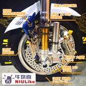 AE4 小牛U 前轮组总成套装 M95C NXT 九号MZ 极核AE5 E100