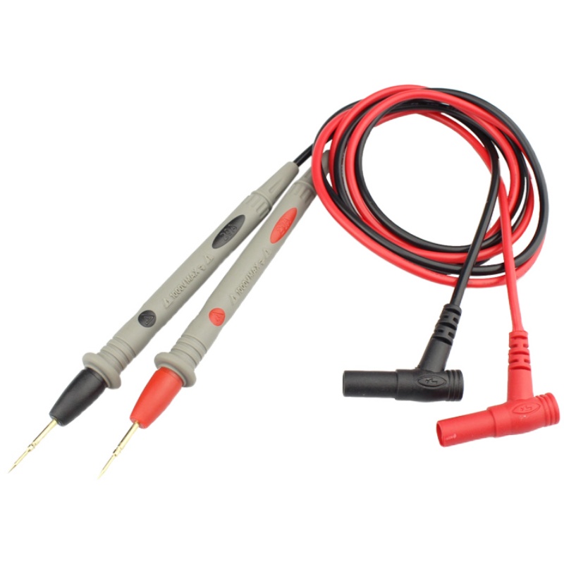 数显数字指针万用表测试笔表笔夹子镀金特尖细尖万能表笔测试线棒