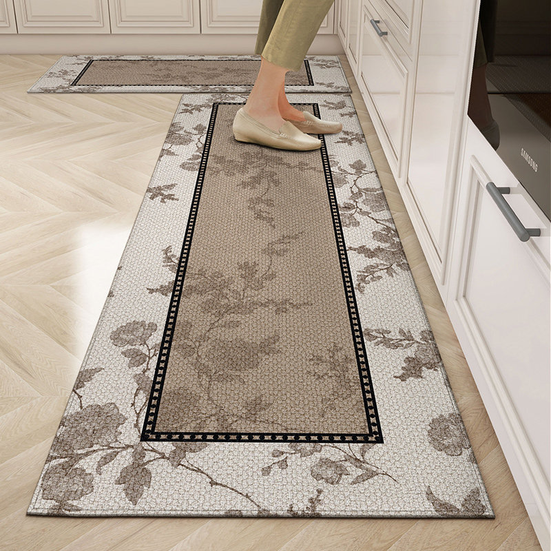 新款厨房地垫防滑防油防水速干家用简约风进门口脚垫长条家用地毯,居家布艺,厨房地垫,淘宝优惠券,粉丝福利购,淘宝优惠卷