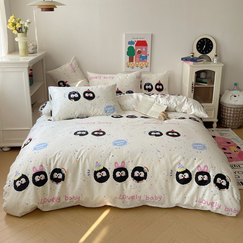 四件套全棉纯棉2025新款床单被套南通儿童卡通四季通用男孩1米5床