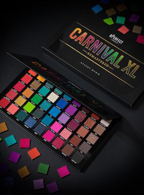 Bperfect Stacey Marie联名小众眼影盘玩妆Carnival嘉年华45彩虹