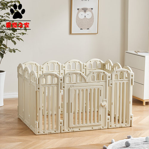 推荐狗围栏宠物狗栅栏笼子小型中型犬泰迪围栏室内防护栏室内猫兔