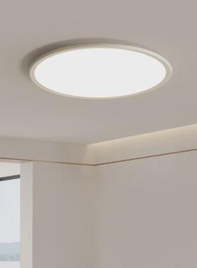 卧室灯极简超薄hled吸顶灯圆形现代简约创意房间餐厅书房阳台灯具