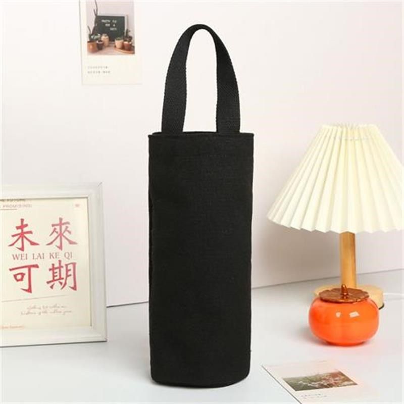 纯色帆布手拎水杯袋子焖烧壶套收纳雨伞保温杯卡通手提便携水壶袋,餐饮具,杯套,淘宝优惠券,粉丝福利购,淘宝优惠卷