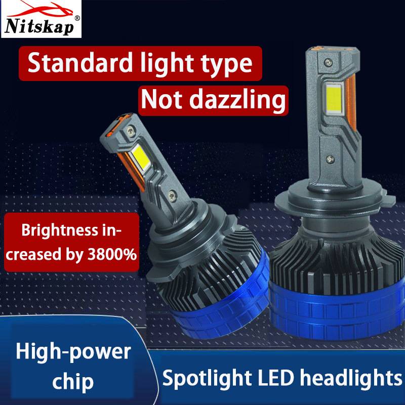 跨境三铜管汽车LED大灯260WH7H4H1190059012高流明远近车灯IP68