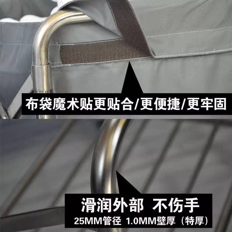 折叠布草车酒店宾馆收集手推车保洁房口车服务车客房不锈钢工作车