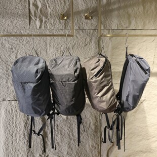 飞禽户外鸟系2025夏季 轻薄男女格子双肩包旅行包徒步爬山背包9910