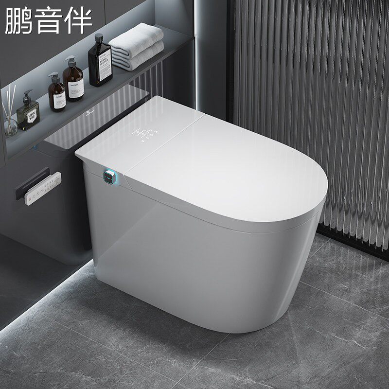 鹏音伴智能马桶特殊坑距定制健康检测一体式全自动感应翻盖盖布