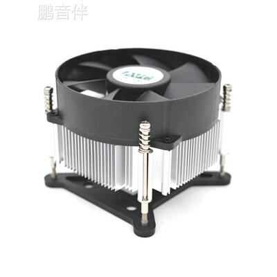 鹏音伴Avc铜芯1151Cpu风扇静音I5 I7 E3 1155H81 1150B75 1700Cpu散热器床罩拉车