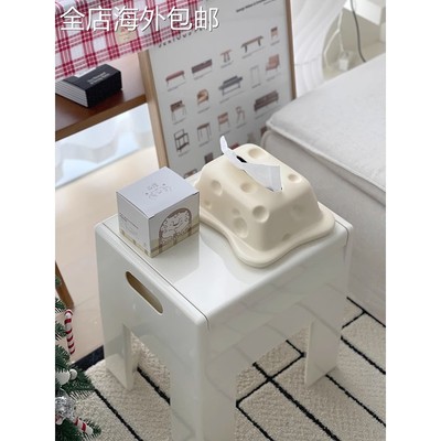 北欧收纳凳客厅家用换鞋凳多功能储物凳创意入户极窄换鞋凳