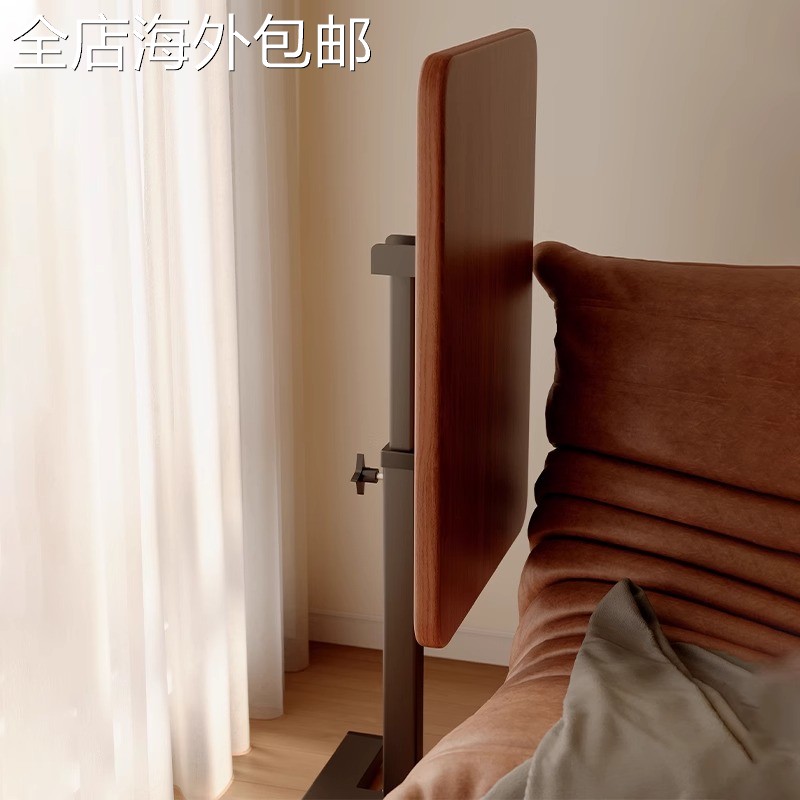 床边桌家用可折叠小桌子简易移动书桌学习桌工作台升降小型电脑桌