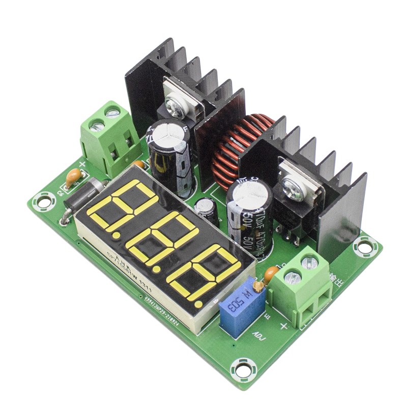 XL4016E直流DC-DC可调数显降压稳压模块8A大功率直流降压电路板