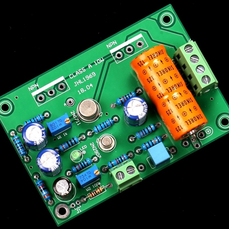 JHL1969 纯甲类单声道10w功放板(传声不一样的1969)