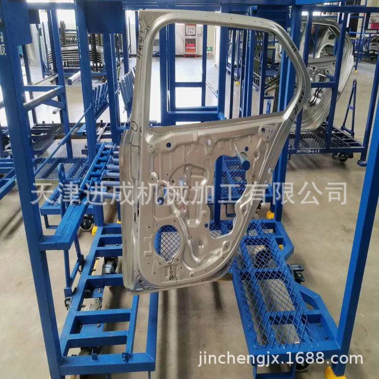原厂家汽车非标工装架非标货架钢托盘汽车台车布兜架子铁架子