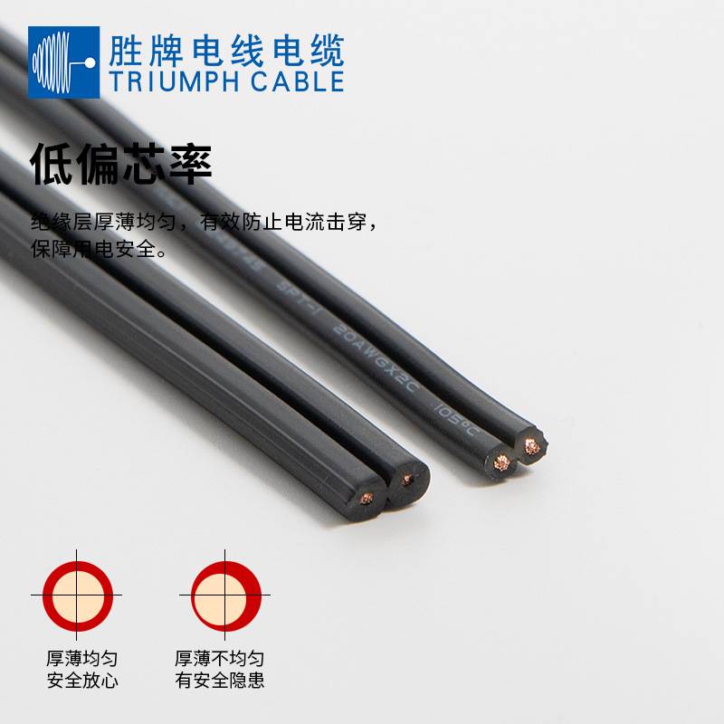 SPT-1并线 OD3.3*6.6公头线 电源线 spt-1-20号dc线材