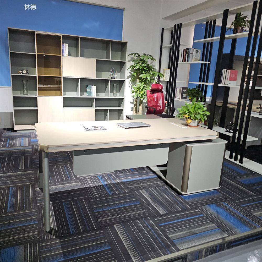 办公室到边柜地013121柜物柜矮柜文储柜隔断展示柜件带灯顶柜整墙