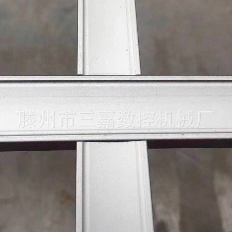 全铝家居酒柜衣柜格条机 方格条切割机 中空移门窗铝材隔条机