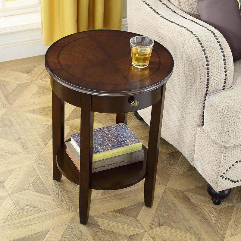 I1美式小圆几简约角几客厅边几沙发边柜茶几迷你小圆桌床头边桌批,基础建材,脚轮/万向轮,淘宝优惠券,粉丝福利购,淘宝优惠卷