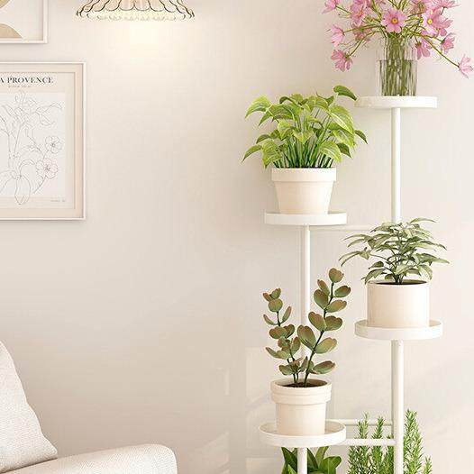 可移动客厅花架子落地式植物摆放花架置物架2025新款阳台花盆托架