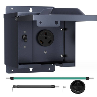 跨境电商热卖房车充电柜配电箱美式房车配电箱电机转换开关