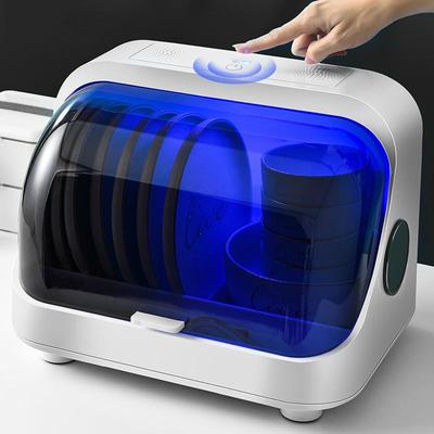 厨房沥水碗架紫外线消毒消毒柜放碗碟收纳置物架智能消毒碗架