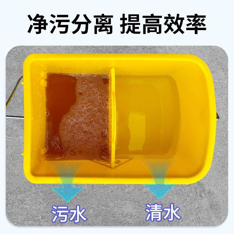 超桶保榨水车B-03-1家用酒店洁车挤水桶墩布榨车拖把桶2B-038-180