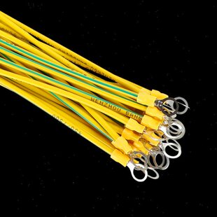 【定做不退换】光伏接地线黄绿双色桥架软铜跨接线箱机箱配门连接