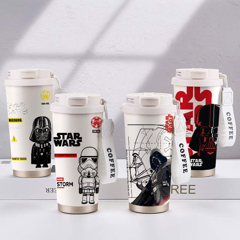 星球大战周边保温杯黑武士白兵高颜值大容量男生不锈钢咖啡水杯子