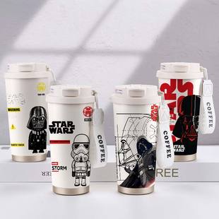 星球大战周边保温杯黑武士白兵高颜值大容量男生不锈钢咖啡水杯子