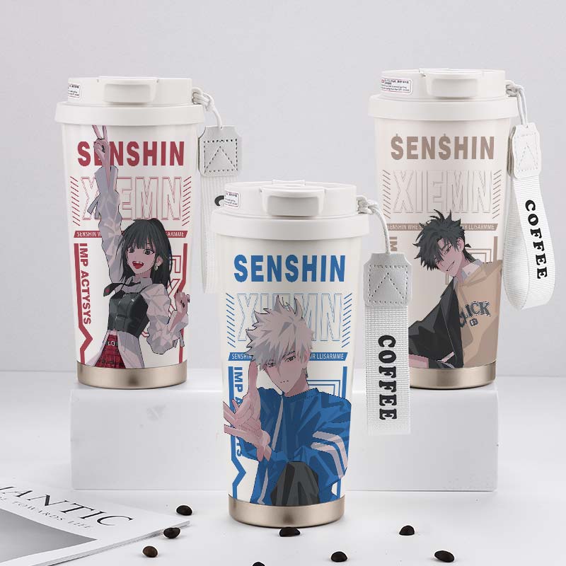 316不锈钢530毫升图案高清易清洗