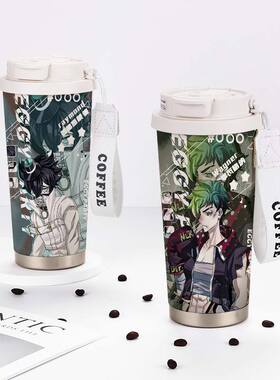 蛋仔派对逃出惊魂夜周边保温杯雷蒙德黑拳大容量学生不锈钢水杯子