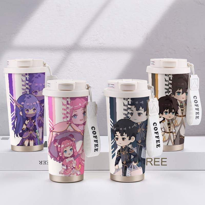 神印王座周边保温杯圣采儿陈婴儿韩羽龙皓晨大容量儿童不锈钢水杯,餐饮具,保冷/保温杯,淘宝优惠券,粉丝福利购,淘宝优惠卷