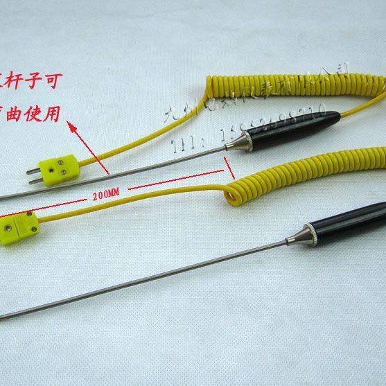 小手柄铠装热电偶 温度测温器 K型传感器 可配TM-902C 6801