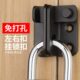 免打孔不锈钢插销防盗安全门栓明装 搭扣锁铁门柜门锁移门挂锁锁扣