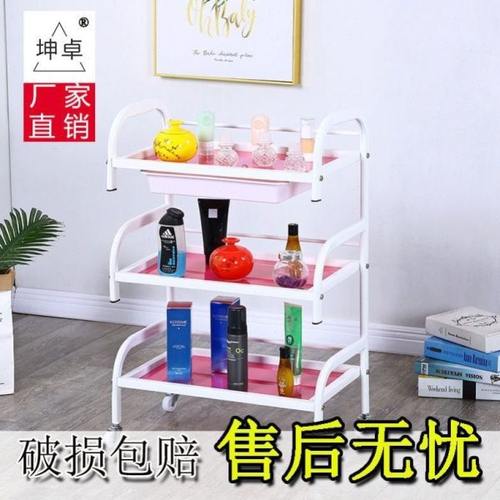包邮美容手推车美容院专用置物架纹绣火罐小架子车家用手推工具车