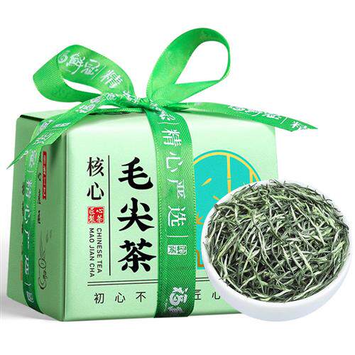 福鲜冠毛尖茶叶绿茶2025新茶信阳绿茶明前特级嫩芽浓香型茶叶春茶