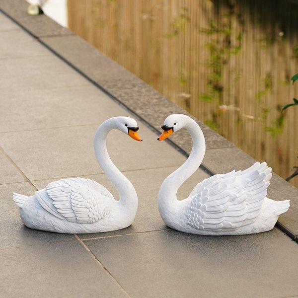 庭院太阳能天鹅摆件花园装饰水景鱼池造景动物景观布置别墅幼儿园,家居饰品,户外/庭院摆件,淘宝优惠券,粉丝福利购,淘宝优惠卷